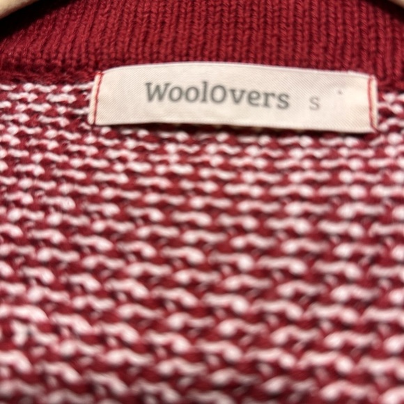 100% Organic Cotton Woolovers Womens Open Embroidered Placket Cardigan Size: S - Picture 5 of 15